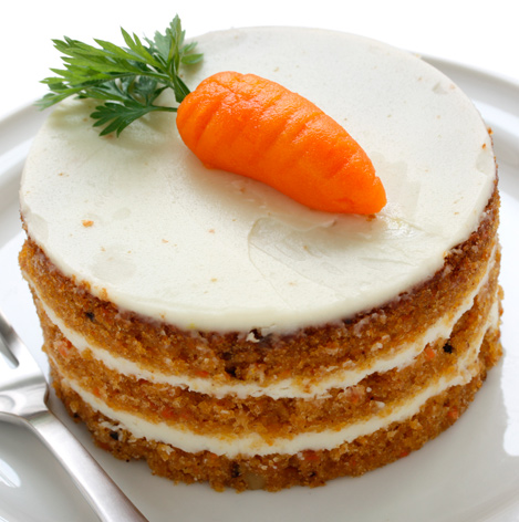 Рецепт: Морковный торт с Нутрикомп дринк Плюс со вкусом ванили
