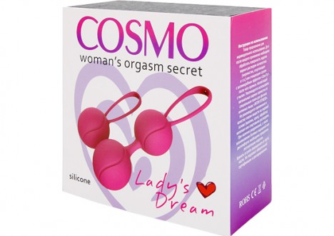 CSM-23140 Набор вагинальных шариков Cosmo Ladys Dream 2в1