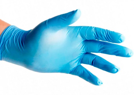 Нитриловые неопудренные перчатки Vogt Medical (нестерильные, смотровые), размер S